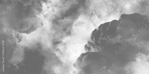 white grey Sky with white cloud and clear abstract background . smoke exploding backdrop design cumulus clouds beautiful white paper texture white background for wallpaper, wedding card, and design.	