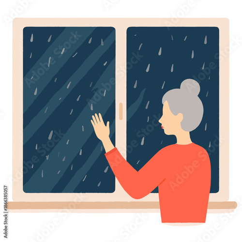 Elderly man holding a blank photo frame with a sad expression . Elderly set