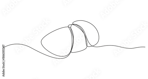 Tailors Chalk Fabric Chalk continuous line art drawing style vector illustration,9