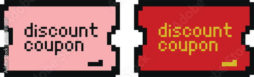 Discount percent tag icon set.Shopping tag, discount coupon, label with percentage symbol, low price.Promotion price tag icon collection.