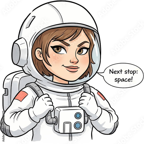 Expressive Cartoon Style Illustration