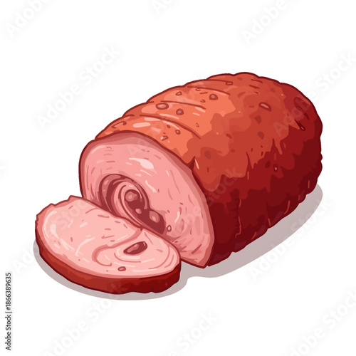 Delicious Pig Roasted Design Very Cool