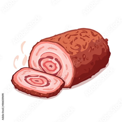 Delicious Pig Roasted Design Very Cool