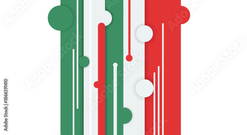 Italy (Abstract Flag)