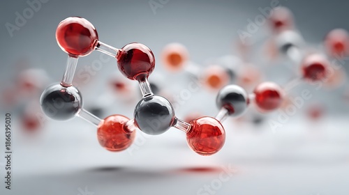 Molecular structure abstract science background high resolution image