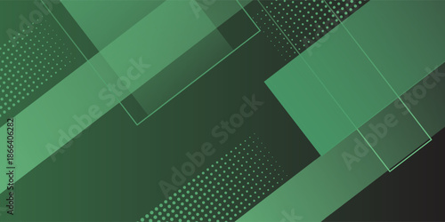 Green abstract geometric wallpaper vector design in eps 10