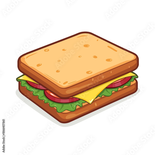Delicious Sandwich Design Very Cool