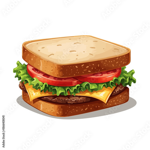 Delicious Sandwich Design Very Cool