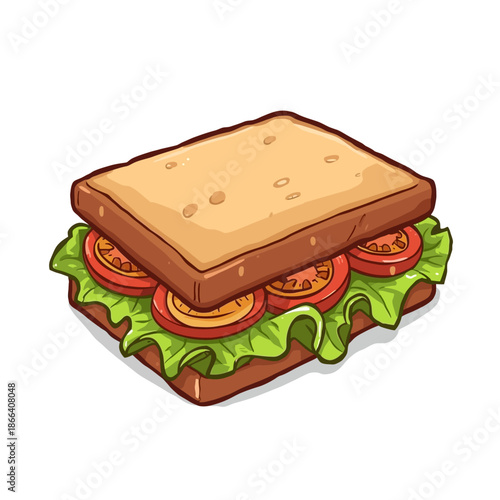 Delicious Sandwich Design Very Cool