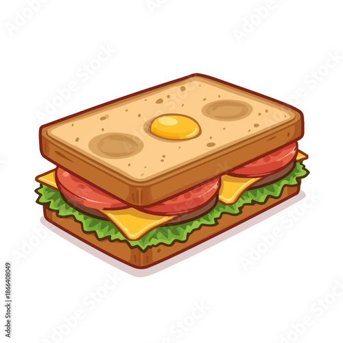 Delicious Sandwich Design Very Cool