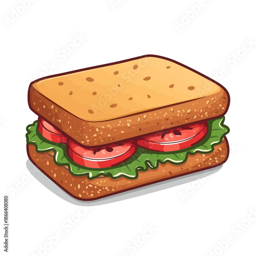 Delicious Sandwich Design Very Cool