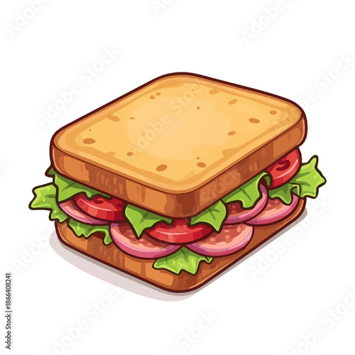 Delicious Sandwich Design Very Cool