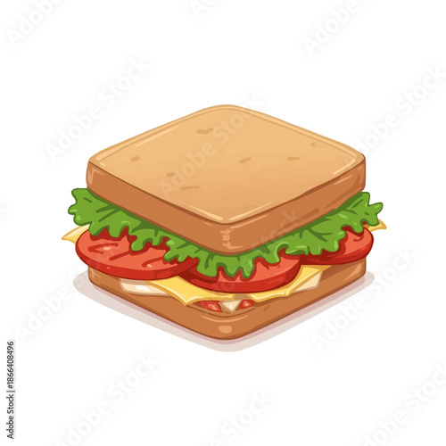 Delicious Sandwich Design Very Cool