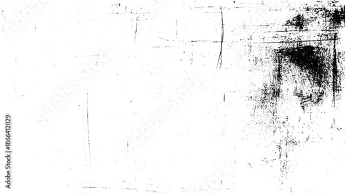 Black texture grunge abstract on white background 