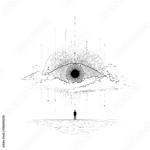 Dark monochromatic backdrop featuring a simple abstract design and deep tones.