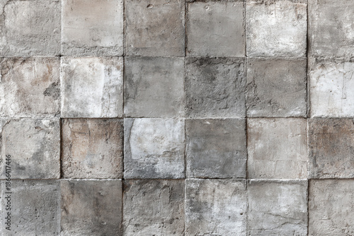Wallpaper Mural weathered rough concrete tiles textured background Torontodigital.ca