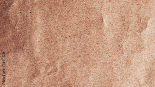Crumpled brown paper texture background. Brown paper board texture
