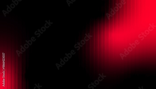 A minimalist abstract background featuring two distinct zones of soft red light glowing against a dark, vertically textured surface. This composition offers a balanced yet moody aesthetic.