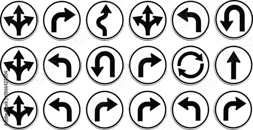 PrintSet of energy icons including solar panels, wind turbine, electric car, battery storage, nuclear power, lightning bolt, and sustainable electricity symbols,