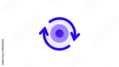 Circular arrows icon representing refresh or reload functionality