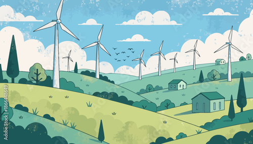 Minimal Isometric City Architecture Showing Residential and Office Buildings