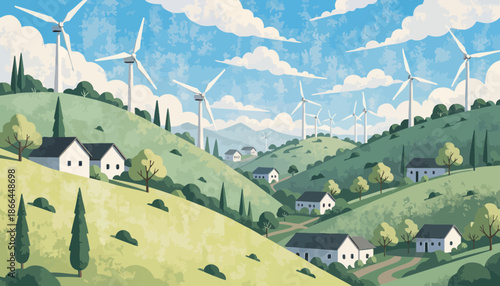 Modern Isometric City Infrastructure Featuring Mixed-Use Architecture