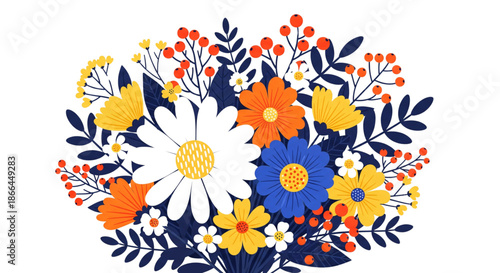 Vibrant Spring Bouquet for Joyful Marketing, Website Design, and Celebrations