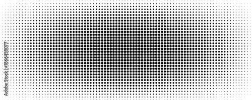 Grunge halftone gradient background. Faded grit noise texture. White and black sand wallpaper. Retro pixelated backdrop ilustrasion vector