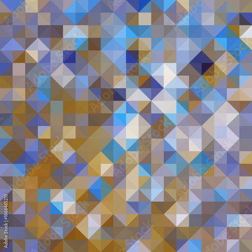 Colorful polygonal abstract background. Low poly effect. Polygon backdrop.