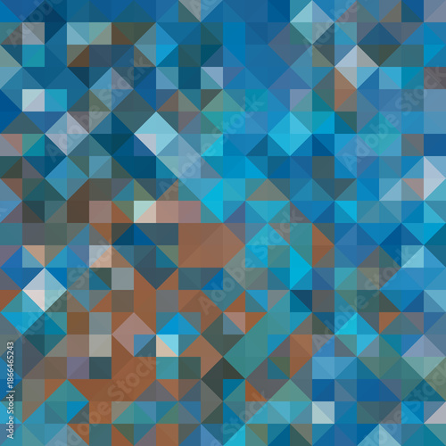 Colorful polygonal abstract background. Low poly effect. Polygon backdrop.