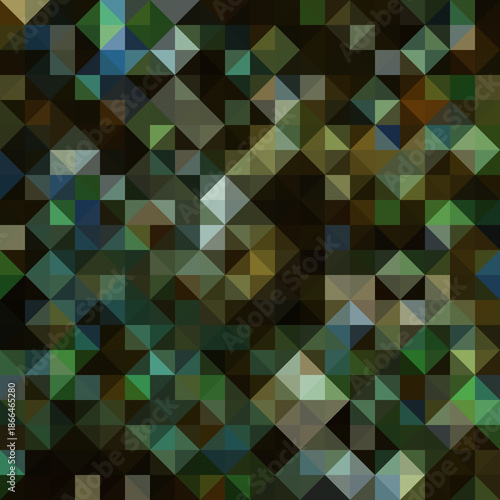 Colorful polygonal abstract background. Low poly effect. Polygon backdrop.