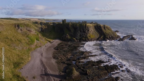 View Of The Dunnottar Castle