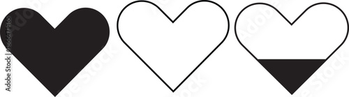 “An illustration showing a black heart recovering.”