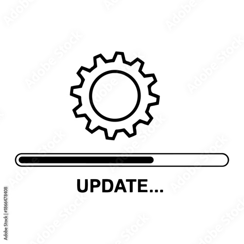 loading update system progress icon