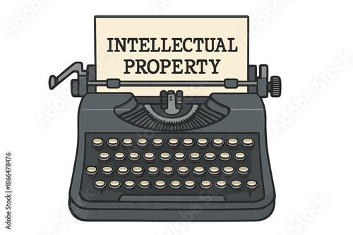 Written on an old typewriter, the text is intellectual property