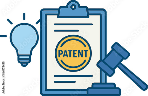 Intellectual property law covers patents and copyrights, and patented technology serves as a business concept