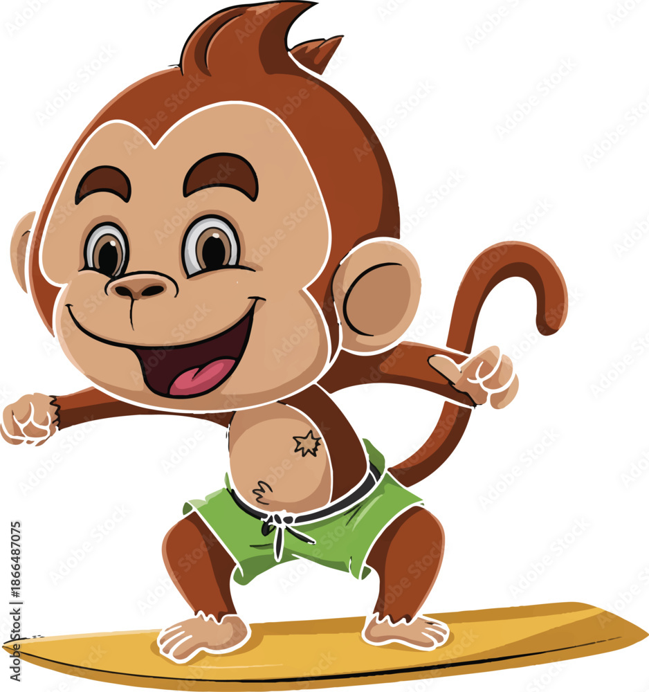 Obraz premium a monkey