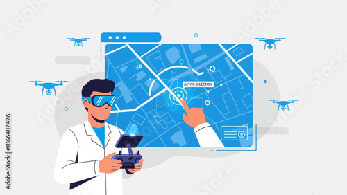 Innovative Drone Technology Monitoring For Urban Infrastructure Inspection Project