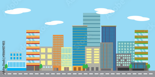 Very beautiful isolated New York City skyline in PNG format, featuring iconic skyscrapers and architectural landmarks against a transparent background, perfect for design and creative projects. EPS 10