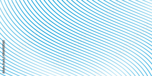 Abstract blue wave lines pattern on white background with space for your text  light, template, art, good sport