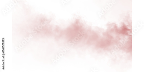Fotografi Vibrant red smoke flow against dark abstract background mysterious pink vapor cl