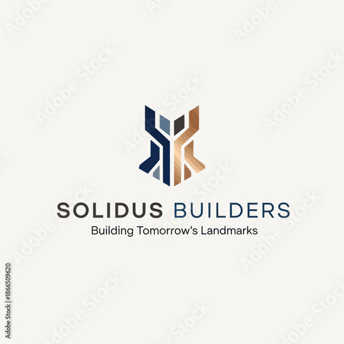 Solidus Builders Logo Design Concept. Free Download Solidus Builders Logo Design Concept. - GFXLoad