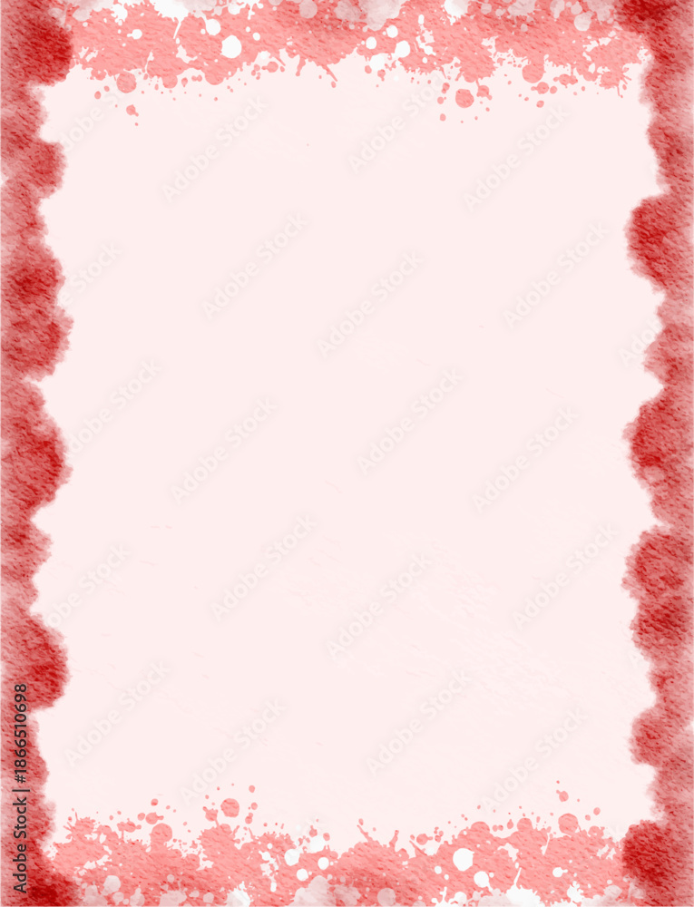 Obraz premium pink red valentine abstract illustration, background, wallpaper, card invitation design