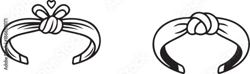 Minimalist Line Art Flower Illustrations for Wedding Invitations and Feminine Branding Identity