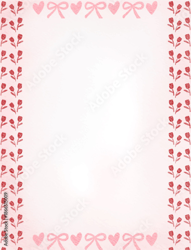 pink red valentine abstract illustration, background, wallpaper, card invitation design