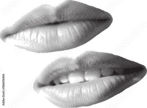 Vintage lipstick vector bundle in monochrome style isolated on white background, Vector, illustration