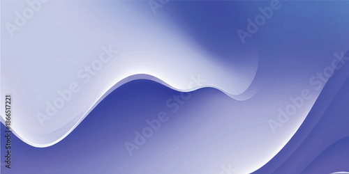 Abstract blue wave background with flowing water curves and soft light motion design for modern wallpaper and web use