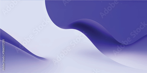 An abstract blue wave vector illustration features flowing motion and curved lines in a vibrant pattern, creating a modern light-filled backdrop design for web wallpapers and artistic concepts