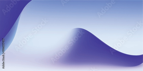 Minimal abstract blue wave background with clean flowing lines and soft gradients for luxury branding, professional layouts, creative studios and modern UI design