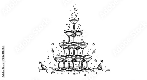 Fountain Water Feature with Multiple Tiers.